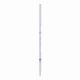 Pipette Demeter, vetro Soda-lime, graduazioni blu