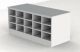 Panche sit-over, melamina
