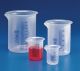 Beakers, PP, forma bassa