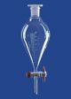 Imbuto separatore, conico, in vetro borosilicato 3.3