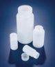 Bottiglie a bocca larga, HDPE, con tappo a vite, PP