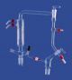 Column heads with valve stopcock, DURAN,®, tubing