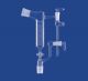 Distilling receivers to Anschütz-Thiele, bent, DURAN,®,tubing