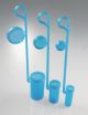 Mestoli per campionamento DispoDipper LaboPlast,®, / SteriPlast,®,, PP, blu trasparente