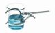 Pinze per beaker e palloni, acciaio inox 18/10