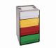 Rack per congelatori orizzontali, verticali, in acciaio inox