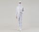 Overall for cleanroom ASPURE, polyester, with pen pocket