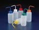 Bottiglie a spruzzetta, bocca larga, LDPE