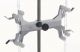 Pinza per burette, alluminio