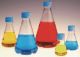 Beute Erlenmeyer monouso con chiusura ventilata Nalgene™, Tipo 4115, 4116, PETG, sterili