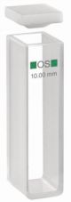Macro cuvette per misure di assorbimento, Range-UV, vetro ottico speciale
