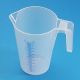 CARAFFA CONICA PP 3000ML GRADUAZIONE BLU