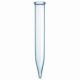 Provette per centrifuga con fondo tondo, vetro borosilicato