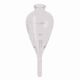 Provette per centrifuga ASTM, forma a pera, con base conica, vetro borosilicato 3.3