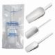 Sampling scoops and spoons, PS, sterile, double bagged