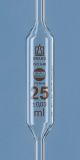 Volumetric Pipettes, AR-GLAS,®,, Class AS, 1 mark, Amber Graduation, with DAkkS Calibration Certificate