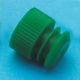 TAPPO ALETTATO PE 16 MM VERDE